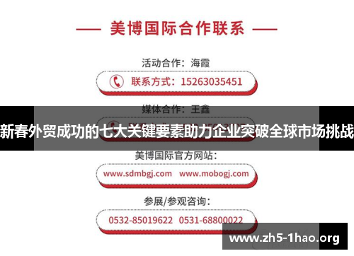 新春外贸成功的七大关键要素助力企业突破全球市场挑战